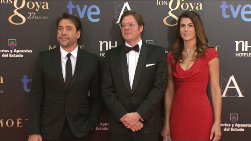Javier Bardem y el equipo de Hijos de las Nubes, nominados a la mejor película documental.