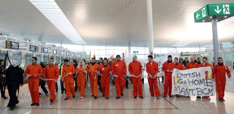 Los sindicatos han vuelto a cifrar en casi un 100% el seguimiento de la huelga