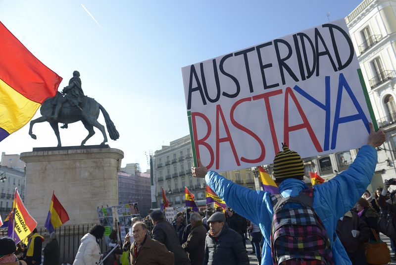 MANIFESTACIÓN DEL COLECTIVO MAREA CIUDADANA EN MADRID