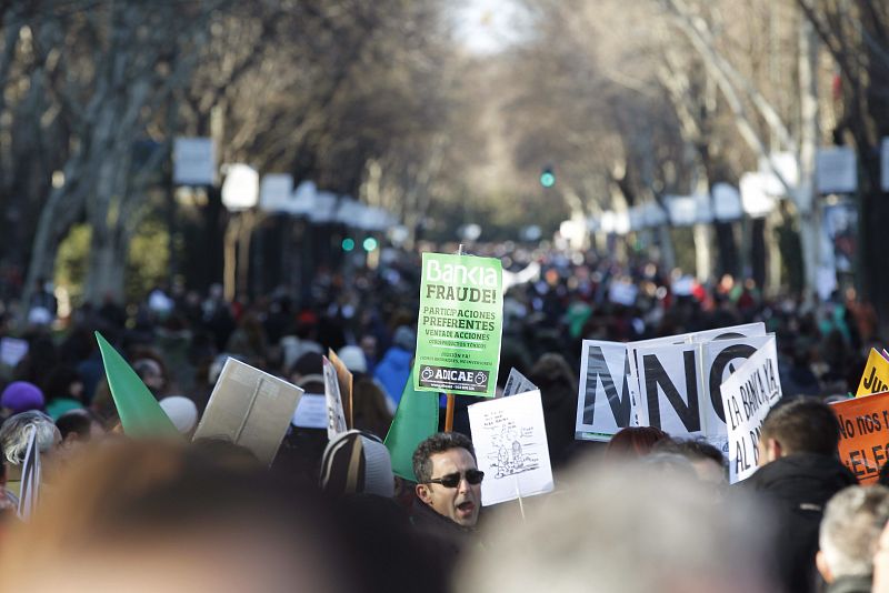 MANIFESTACIÓN DEL COLECTIVO MAREA CIUDADANA EN MADRID