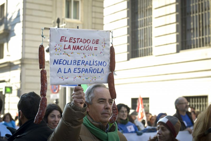 MANIFESTACIÓN DEL COLECTIVO MAREA CIUDADANA EN MADRID