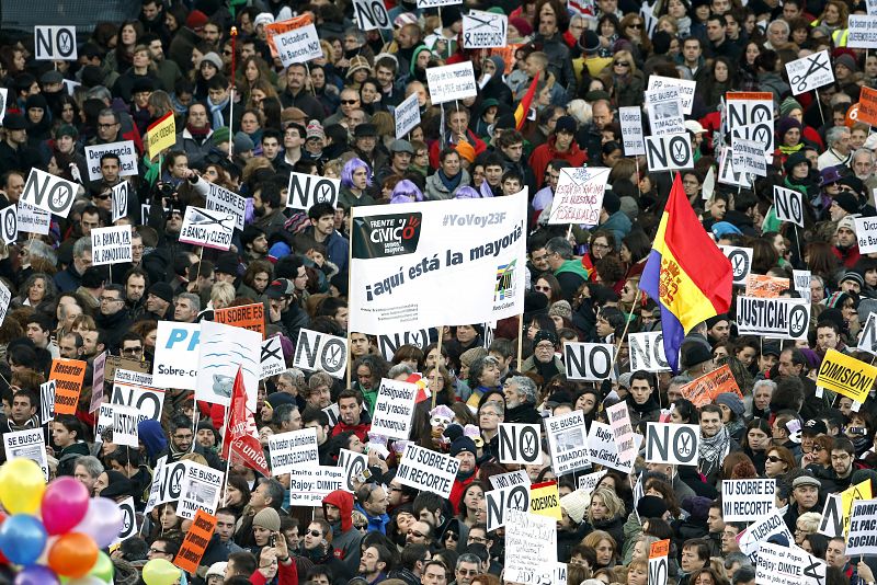 MANIFESTACIÓN DEL COLECTIVO MAREA CIUDADANA EN MADRID