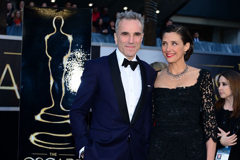 Daniel Day-Lewis y su esposa Rebecca Miller.