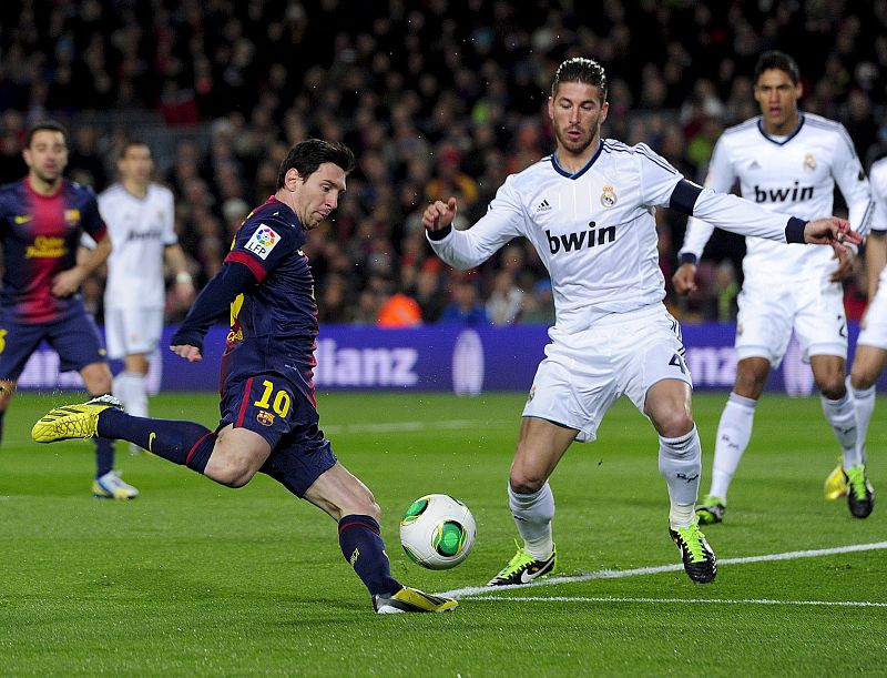 MESSI ANTE SERGIO RAMOS