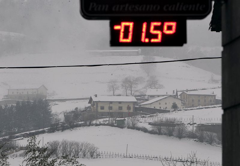 TEMPORAL DE FRÍO EN NORTE DE LA PENÍNSULA