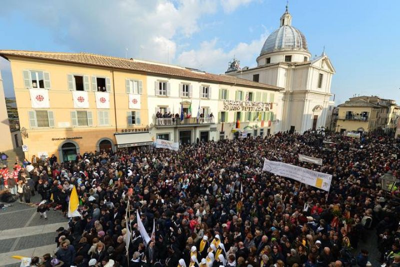 Multitudinaria despedida