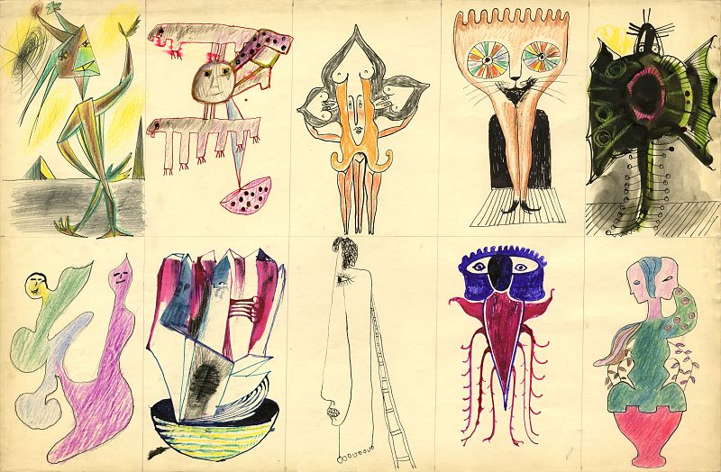 Dibujos colectivos, 1941