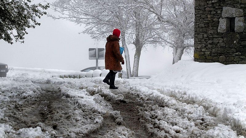 Nieve en Lugo