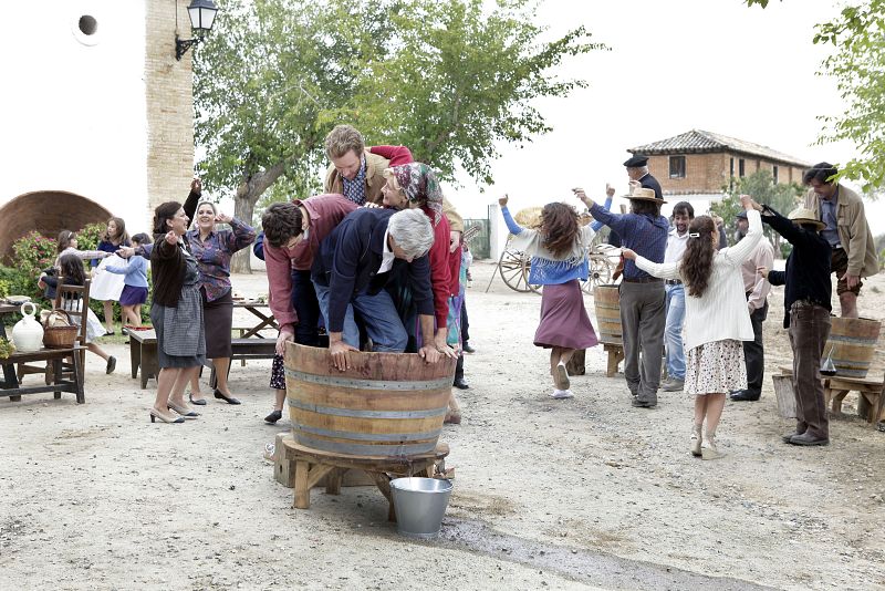 Los Alcántara, de vendimia