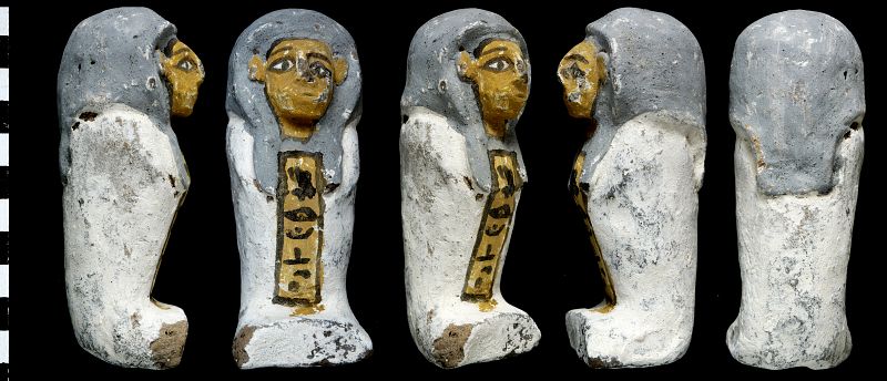 Shabti del ajuar funerario de Ahhotep.