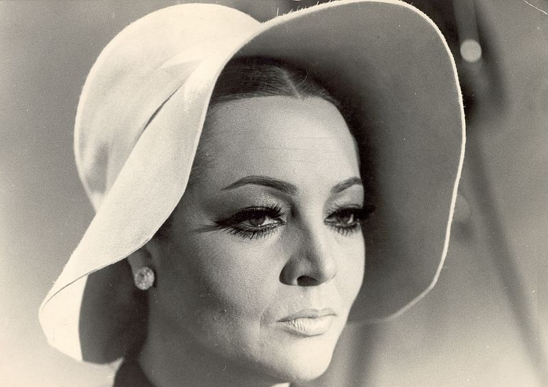 Una joven actriz, Sara Montiel