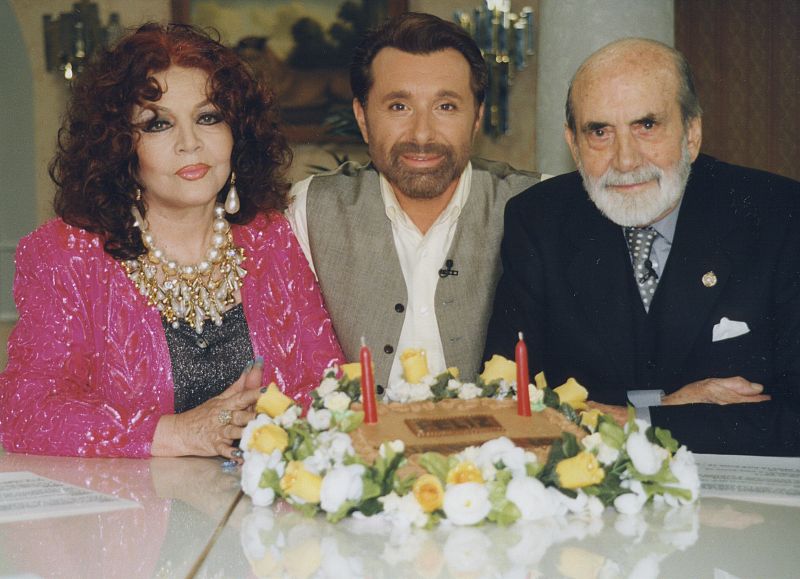 Sara Montiel, José Manuel Parada y Antonio Ferrandis.