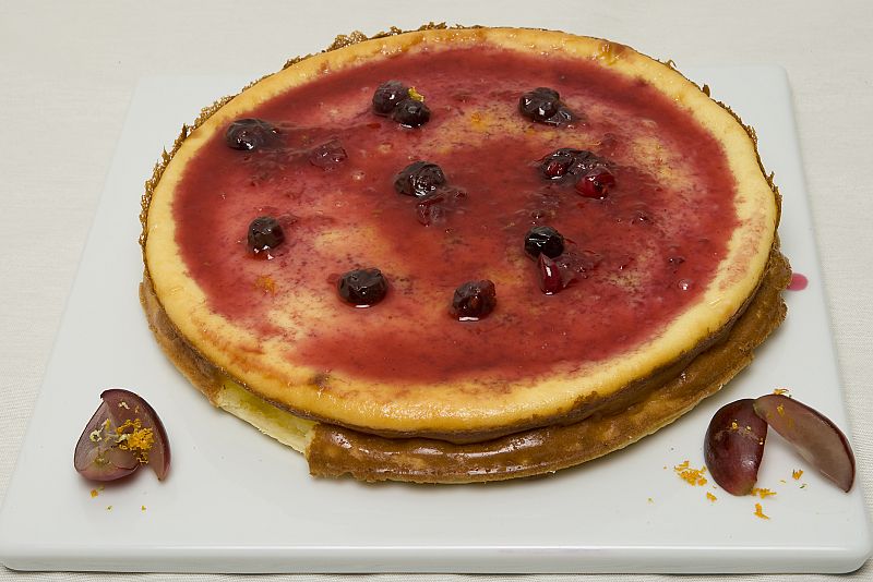 MasterChef - Tarta de quesos de la mancha con frutos del bosque