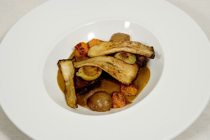 MasterChef - Presa ibérica estofada con patata y zanahoria salteada