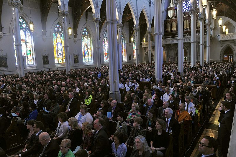 Homenaje a las víctimas de los atentados en Boston