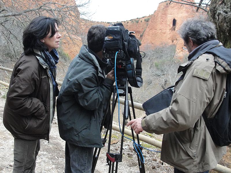 En el parque natural de Las Médulas