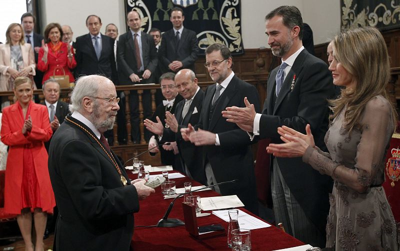 CABALLERO BONALD RECIBE HOY EL PREMIO CERVANTES DE MANOS DEL PRÍNCIPE FELIPE