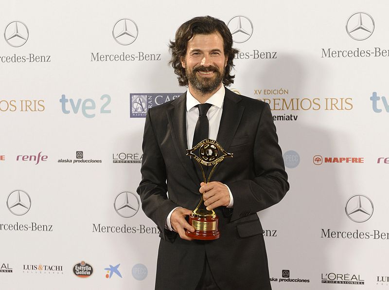 Rodolfo Sancho gana el Premio Iris al mejor actor del año.