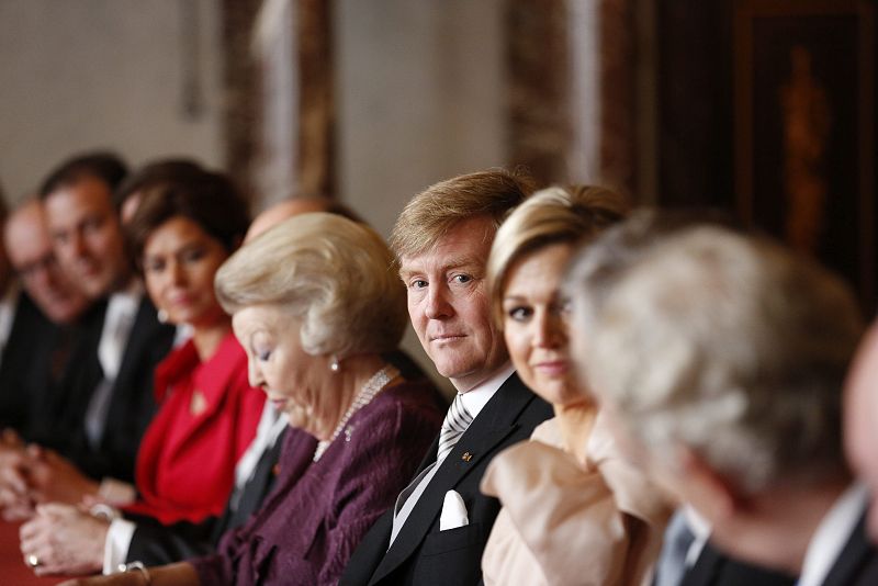 CEREMONIA DE ABDICACIÓN DE LA REINA BEATRIZ DE HOLANDA