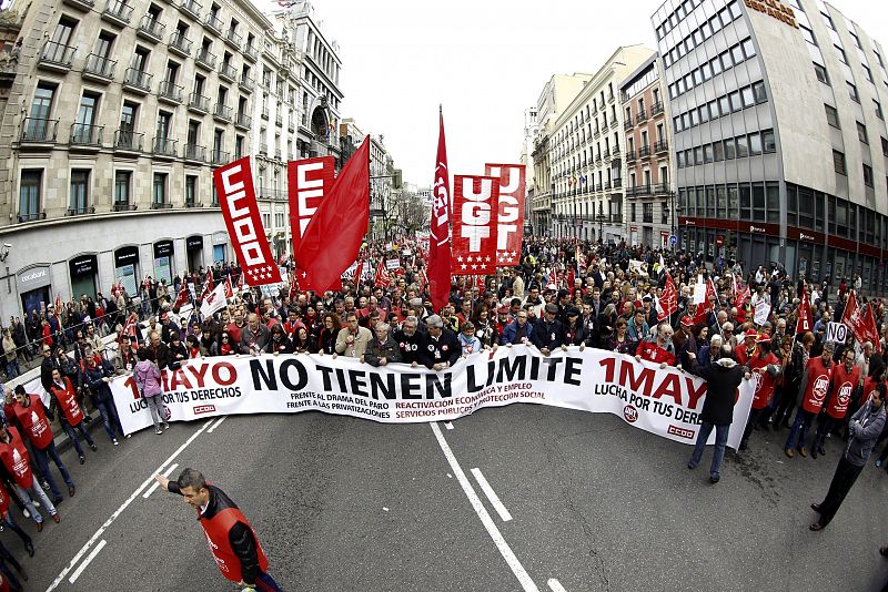 MANIFESTACIÓN PRIMERO DE MAYO