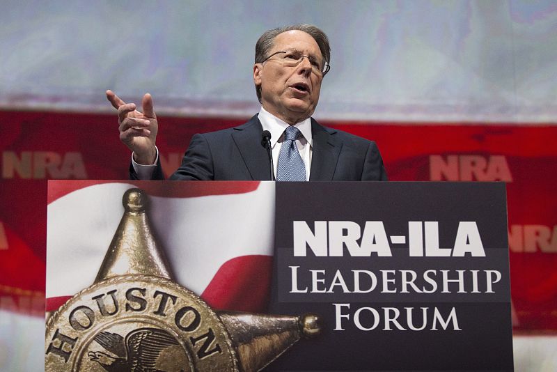 El vicepresidente de la Asociación del Rifle Wayne LaPierre.