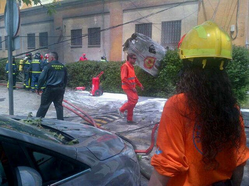 Fallece el piloto de la avioneta que se estrelló en Cuatro Vientos