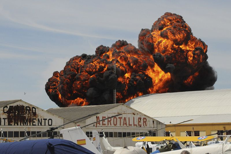 Fallece el piloto de la avioneta que se estrelló en Cuatro Vientos