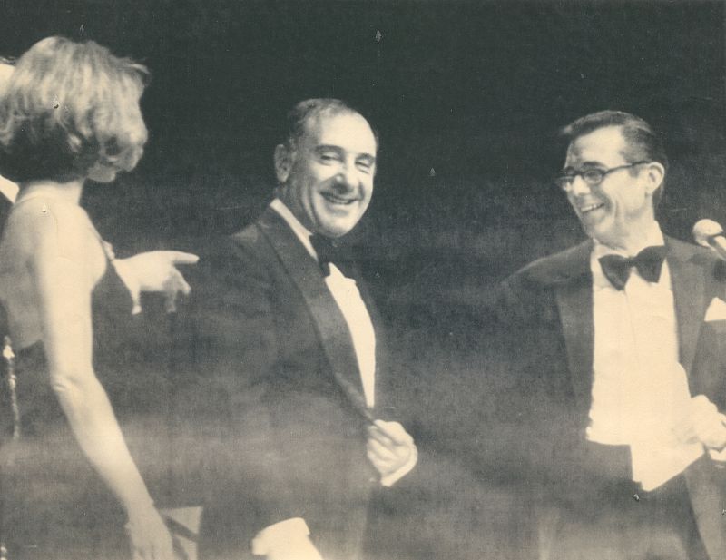 Alfredo Landa en el Festival de Cannes.