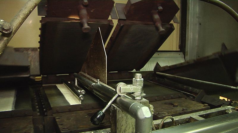 La fabricación del cuchillo