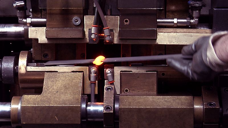 La fabricación del cuchillo