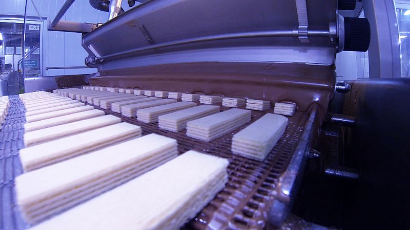 La elaboración de las galletas