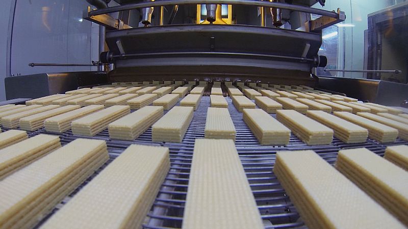 La elaboración de las galletas