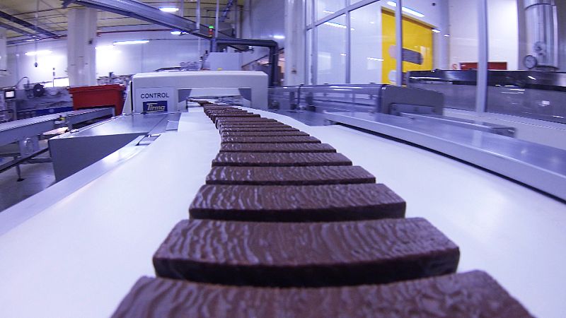 La elaboración de las galletas