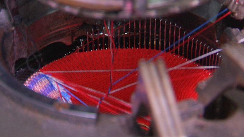 El arte de hilar calcetines