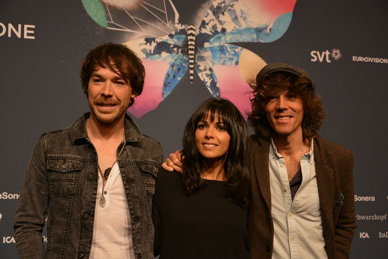 Después de su actuación, el grupo ha acudido a un encuentro con los fans y periodistas españoles acreditados