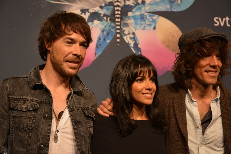 Después de su actuación, el grupo ha acudido a un encuentro con los fans y periodistas españoles acreditados