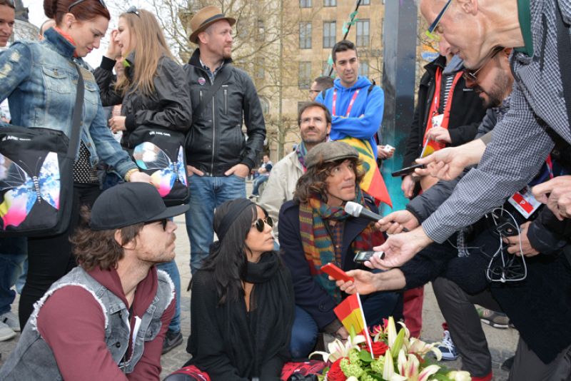 El sueño de Morfeo está muy agradecido con los fans españoles que ya están en Malmö apoyando al 100% su candidatura