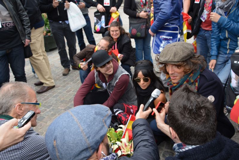 El sueño de Morfeo está muy agradecido con los fans españoles que ya están en Malmö apoyando al 100% su candidatura