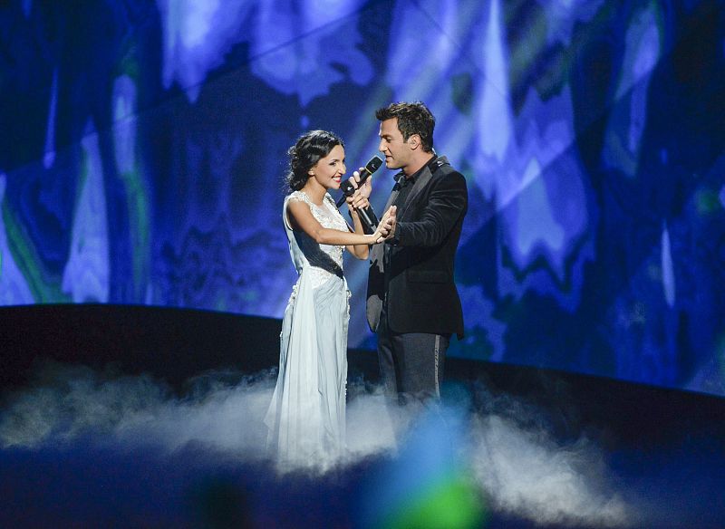 Actuación de Gerogia en la segunda semifinal de Eurovisión