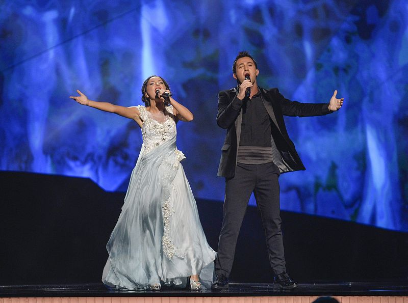 El dúo de Georgia en la segunda semifinal de Eurovisión