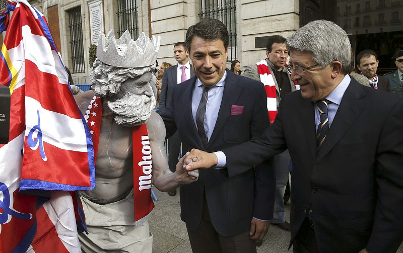 ATLÉTICO CELEBRA CON LOS AFICIONADOS LA DÉCIMA COPA DEL REY