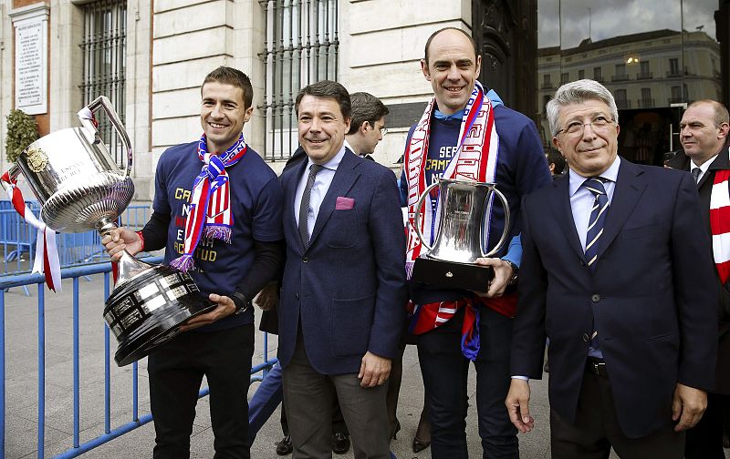 ATLÉTICO CELEBRA CON LOS AFICIONADOS LA DÉCIMA COPA DEL REY