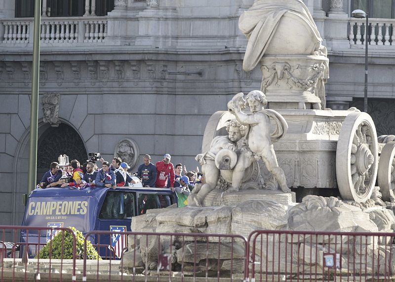 ATLÉTICO CELEBRA CON LOS AFICIONADOS LA DÉCIMA COPA DEL REY