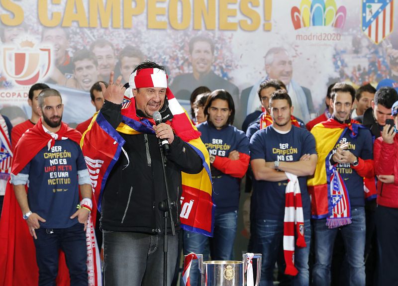 ATLÉTICO MADRID CELEBRA CON LOS AFICIONADOS LA DÉCIMA COPA DEL REY
