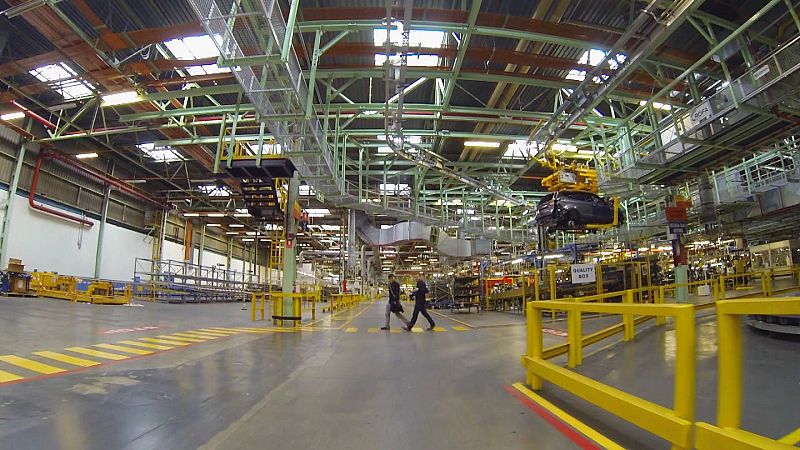 La fabricación de un coche