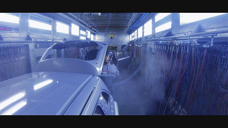 La fabricación de un coche