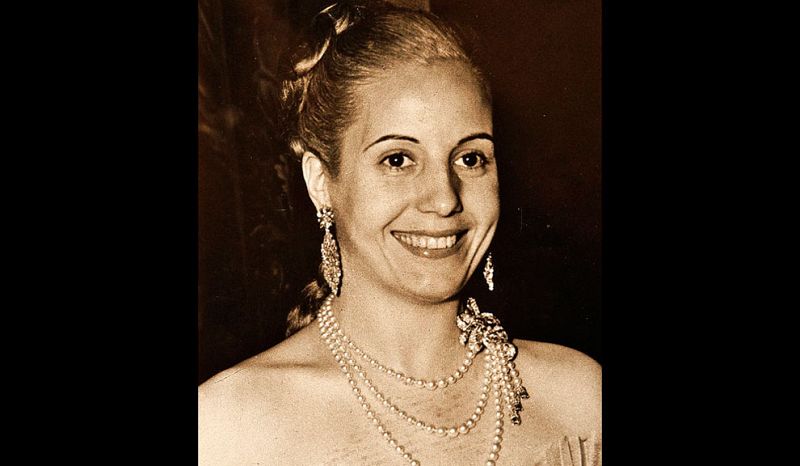 A Eva Perón le gustaban las joyas. En su visita a París compró varias piezas en Arpels&Van Cleef.