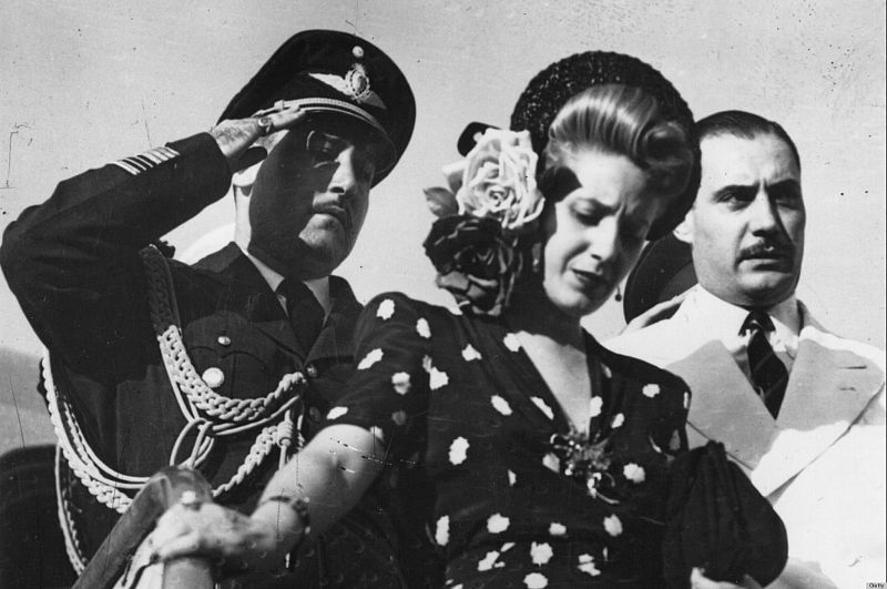 Eva Perón en España
