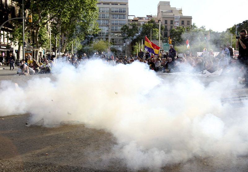 MANIFESTACIÓN CONTRA LA TROIKA EN BARCELONA