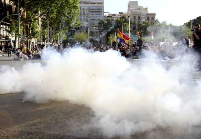 MANIFESTACIÓN CONTRA LA TROIKA EN BARCELONA